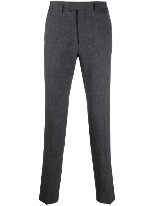 Pantalon de costume droit en laine - SANDRO - Modalova