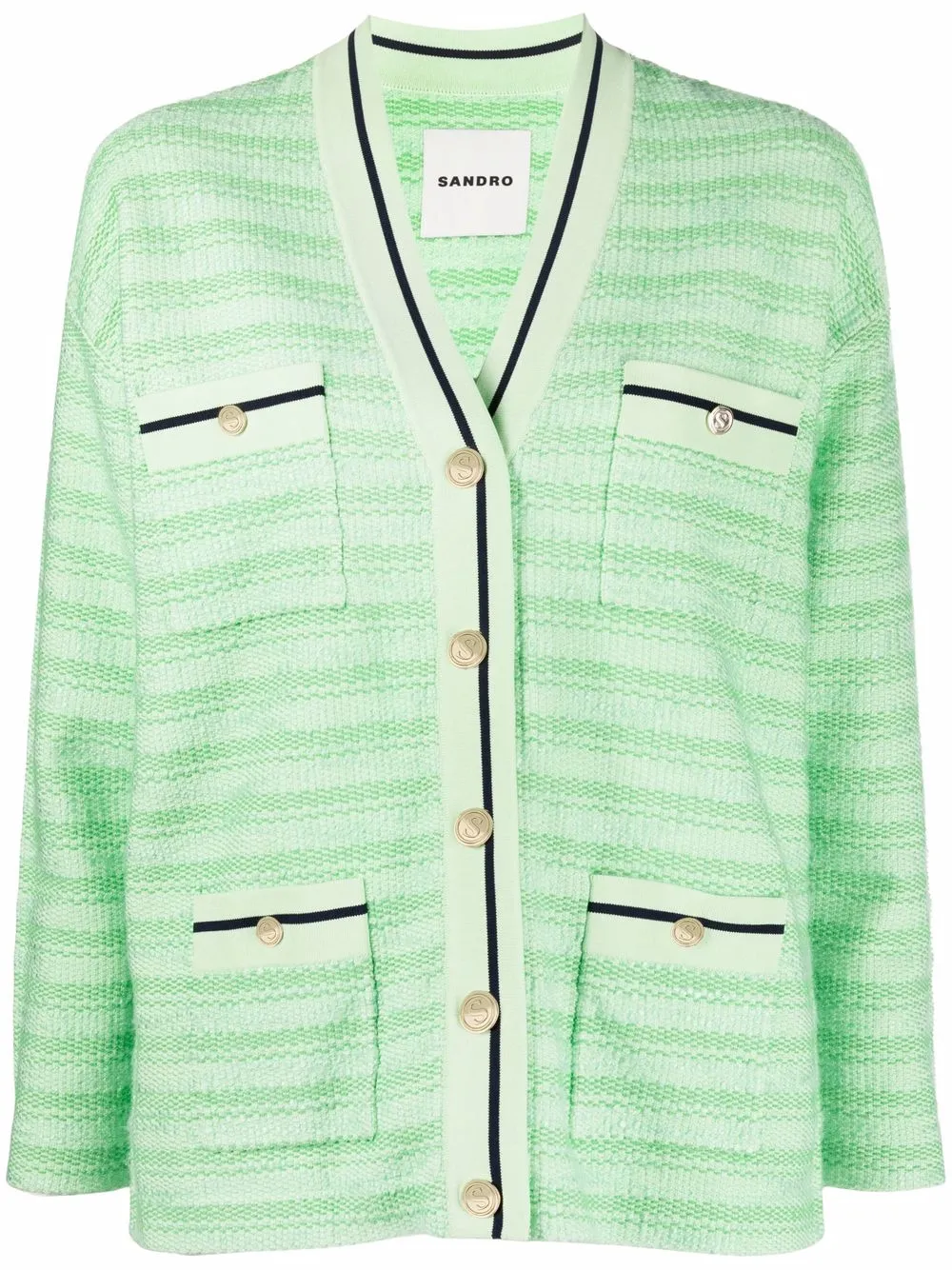 

SANDRO V-neck cardigan - Green
