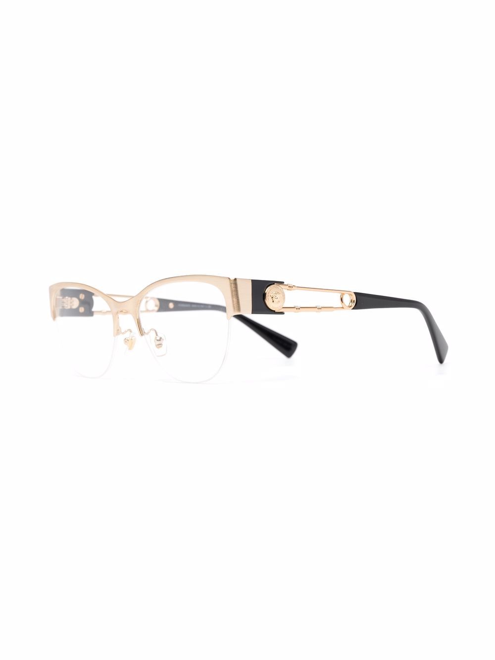 фото Versace eyewear очки в круглой оправе