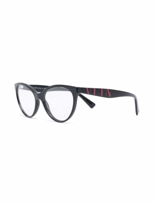 VALENTINO GARAVANI EYEWEAR VA3013 cat-eye Glasses | Black  display picture 2