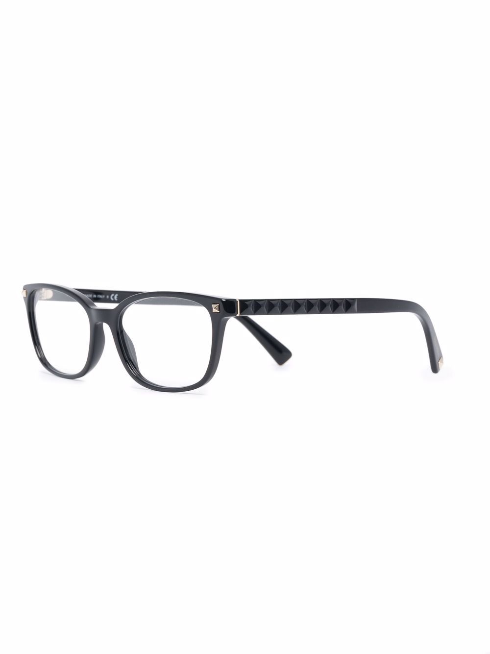 Shop Valentino Va3060 Rectangular-frame Glasses In Schwarz
