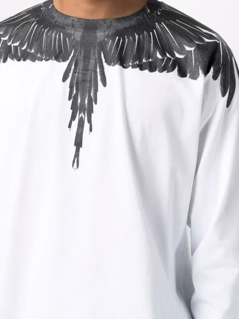 Marcelo Burlon County Of Milan Icon Wings long-sleeve T-shirt Marcelo Burlon County Of Milan Icon Wings long-sleeve T-shirt