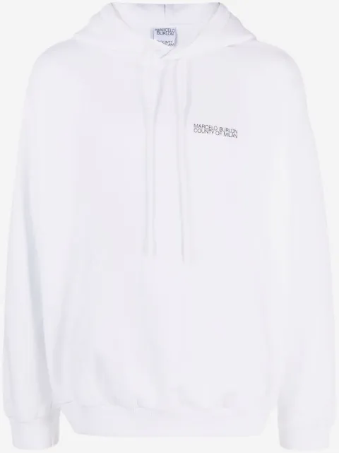 COUNTY OF MILAN hoodie con motivo Cross
