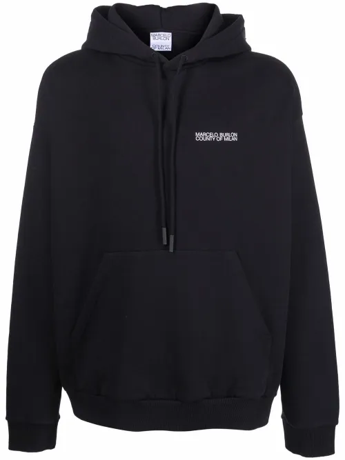 Hoodie à motif Cross signature - Marcelo Burlon County of Milan - Modalova