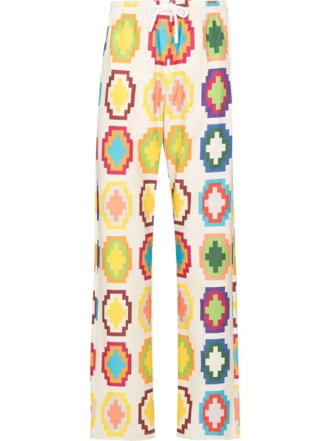 Marcelo Burlon County of Milan pants con motivo Cross