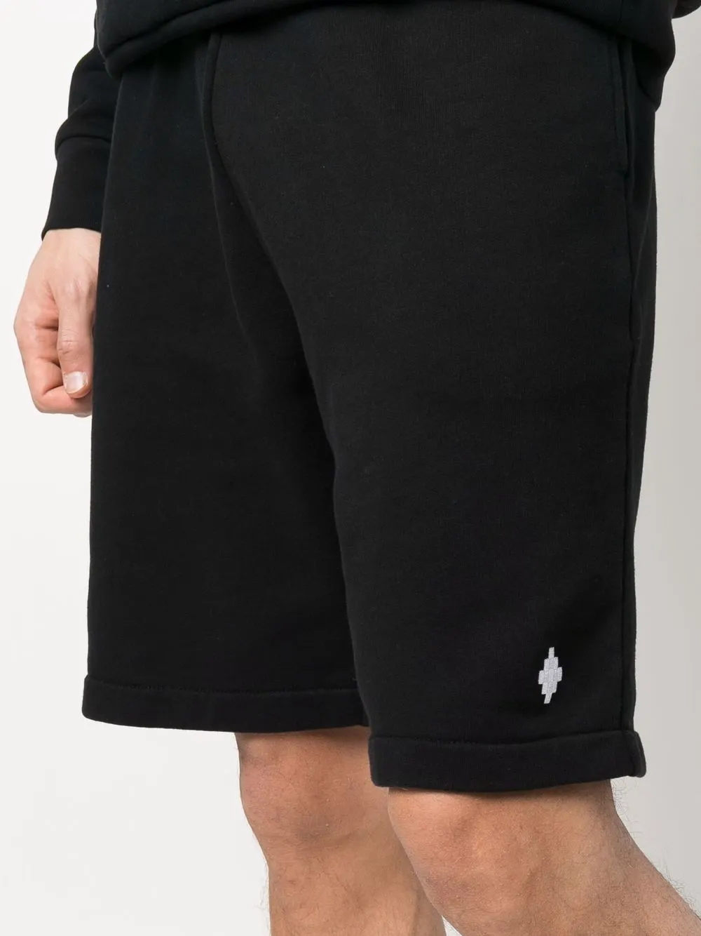 Cheap Off-White embroidered-motif track shorts Men