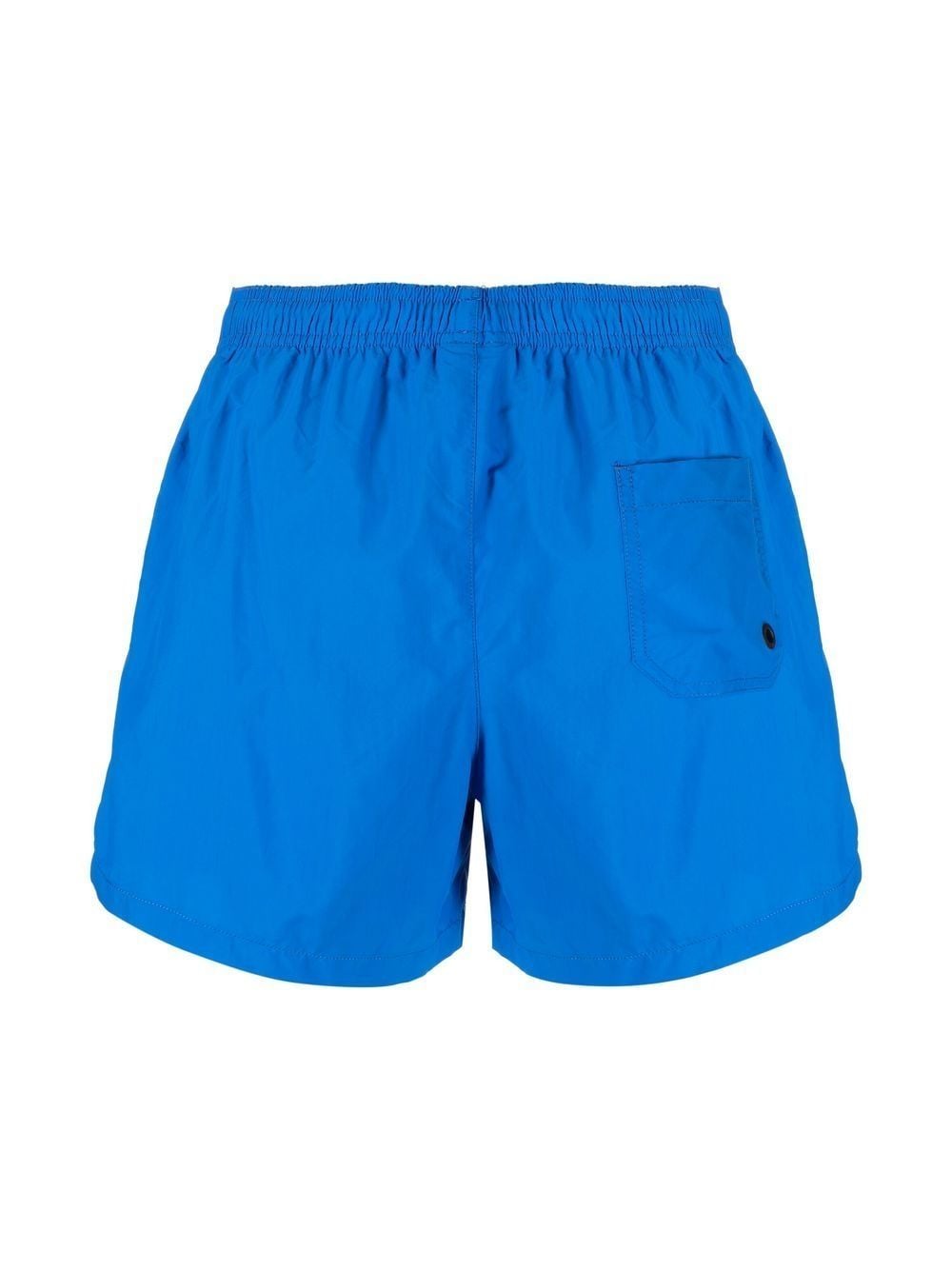 Shop Marcelo Burlon County Of Milan Drawstring Swim Shorts In Blue