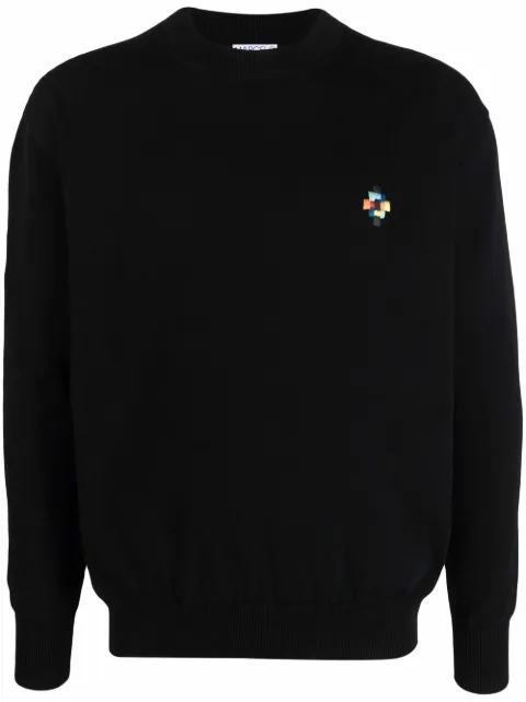 Marcelo Burlon County of Milan logo-embroidered jumper