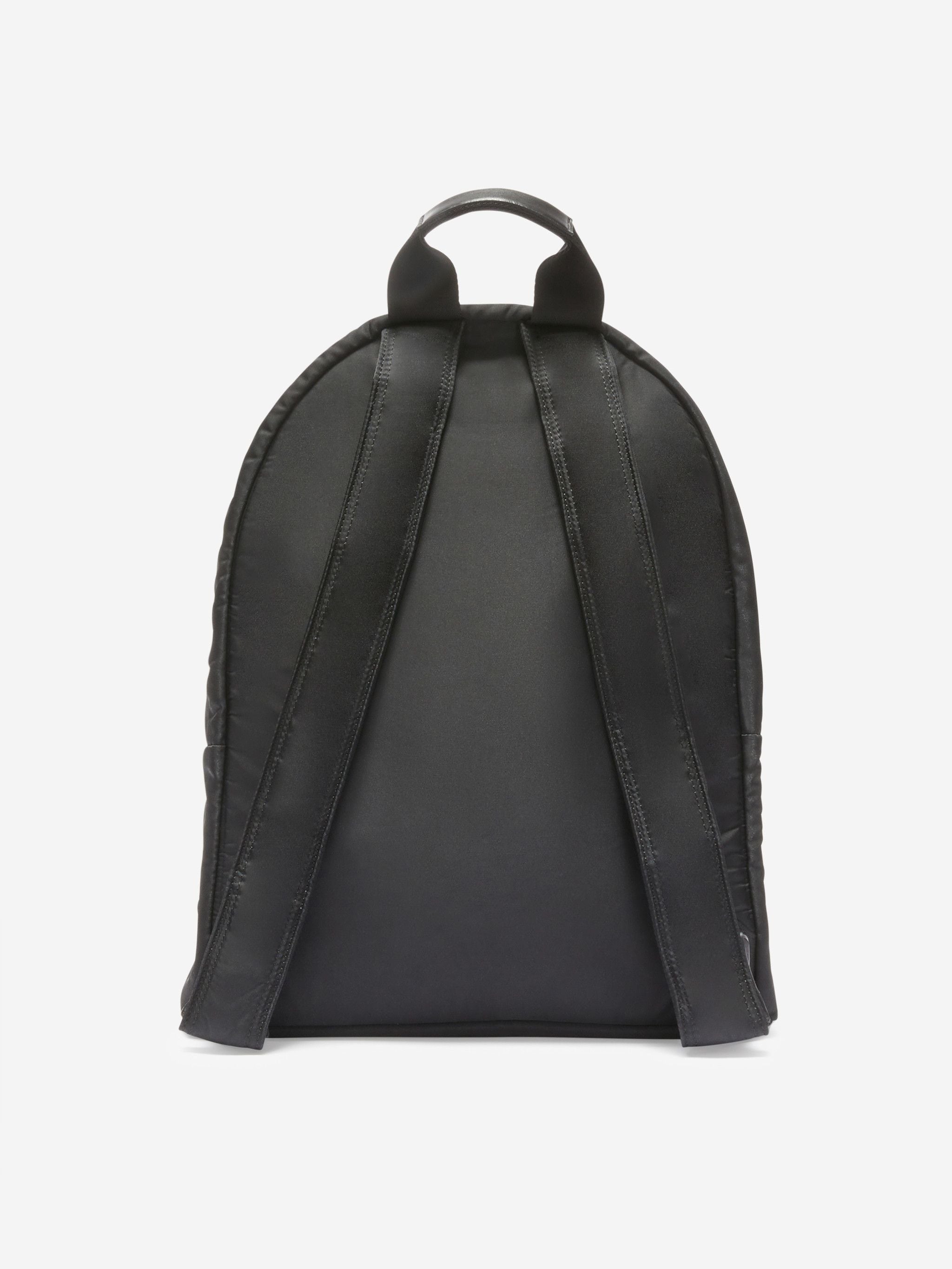 Wings-print backpack from Marcelo Burlon County of Milan featuring black, cotton, signature Marcelo Burlon Wings print, single rounded top handle, all-around zip fastening, two adjustable shoulder straps and main compartment.