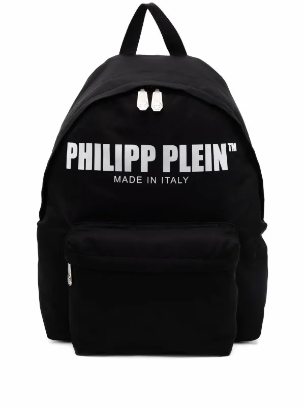 PHILIPP PLEIN フィリッププレイン レザー リュックサック ブラック