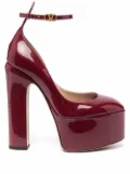 Valentino Garavani Tan-Go platform pumps - Red