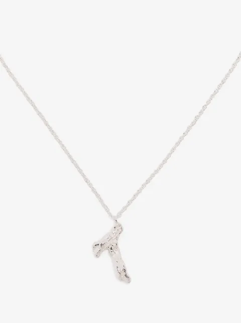 LOVENESS LEE collar con dije de letra T