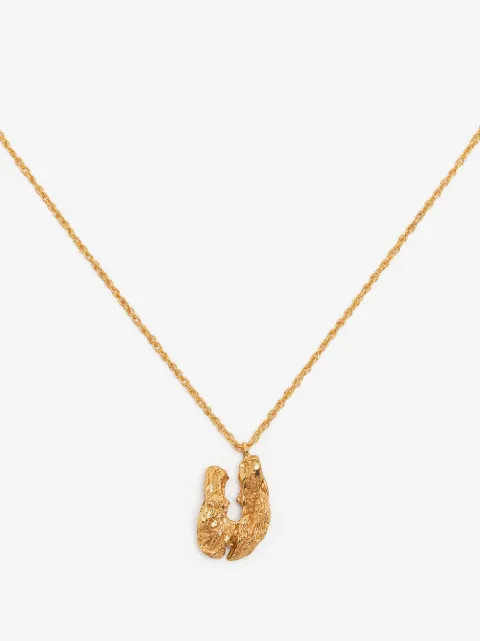 LOVENESS LEE U Alphabet necklace