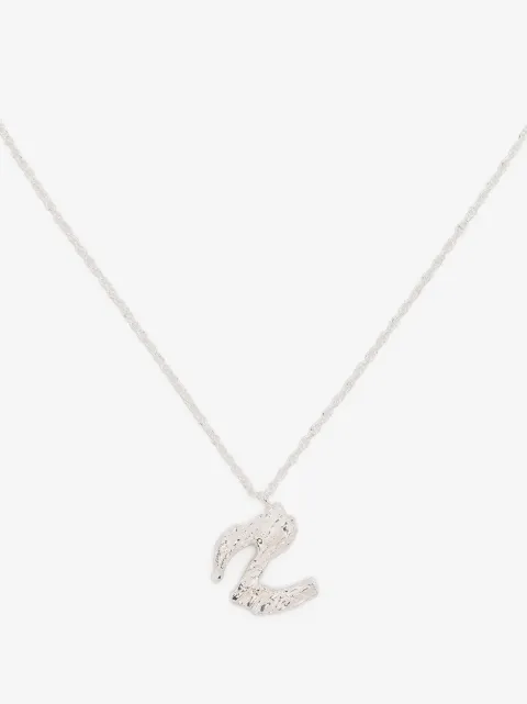 LOVENESS LEE Z alphabet pendant necklace