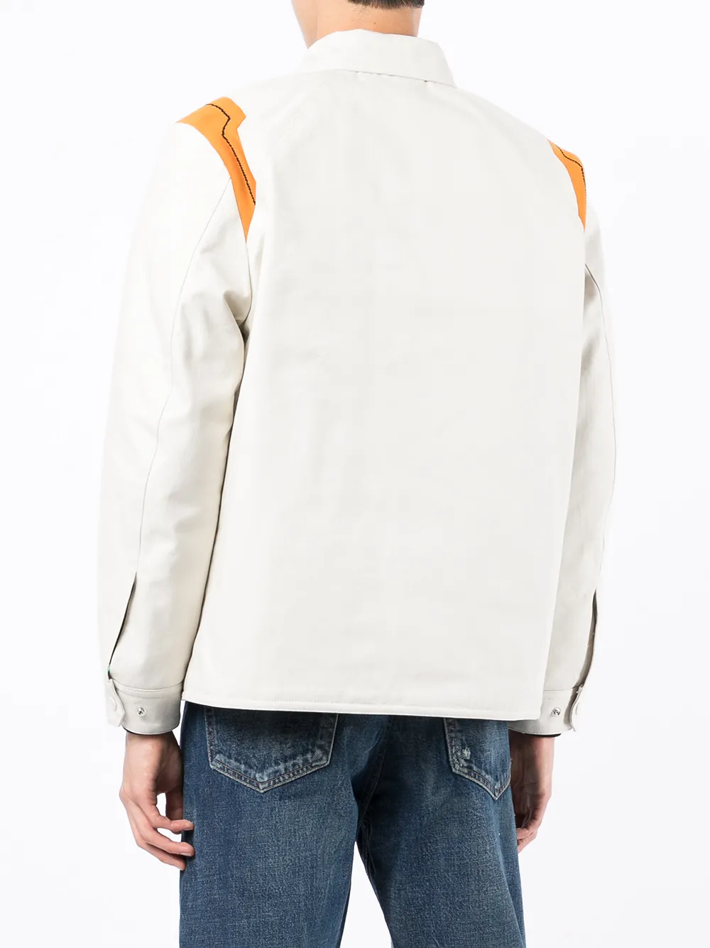 фото Undercover куртка-рубашка с контрастной отделкой