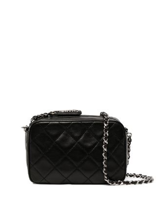 CHANEL Pre-Owned 1997 Mini diamond-quilted Crossbody Bag - Farfetch