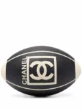 CHANEL Pre-Owned 2000s CC logo rugby ball - Black