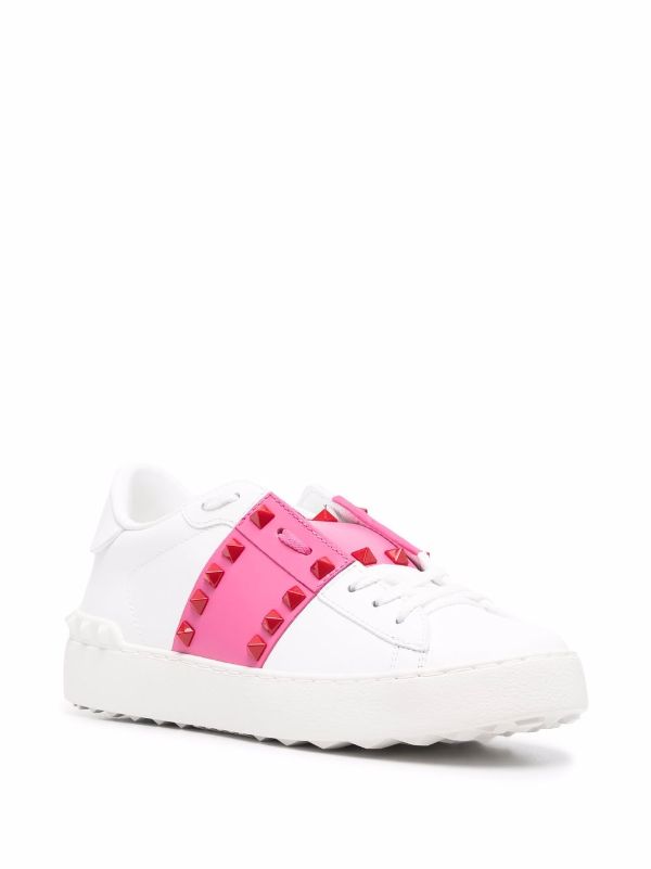 valentino garavani pink sneakers