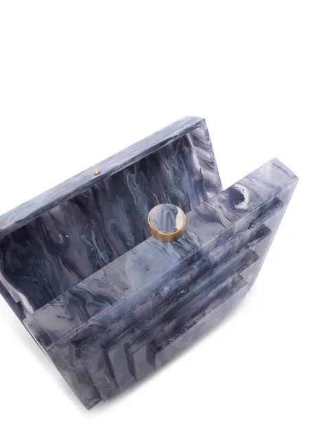 cult gaia logan acrylic clutch
