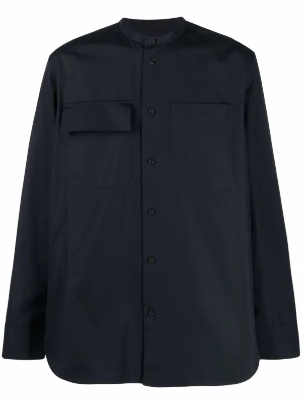 Jil Sander two-pocket Cotton Shirt 