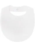 Tartine Et Chocolat embroidered cotton bib - White