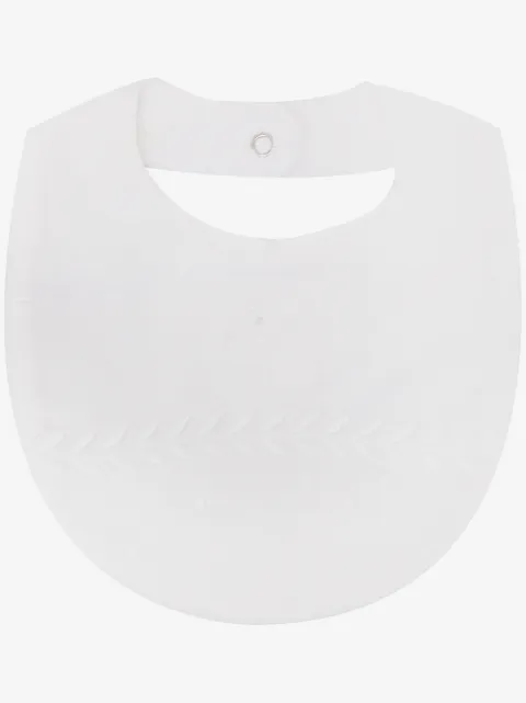 Tartine Et Chocolat embroidered cotton bib