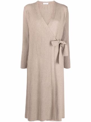 Le Tricot Perugia Knitted Wrap Dress - Farfetch