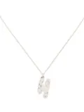 LOVENESS LEE H alphabet pendant necklace - Silver