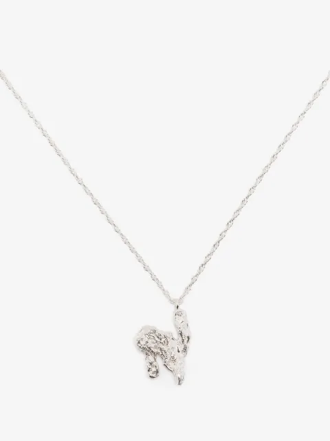 LOVENESS LEE N alphabet-charm necklace