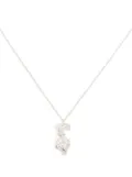 LOVENESS LEE S alphabet pendant necklace - Silver
