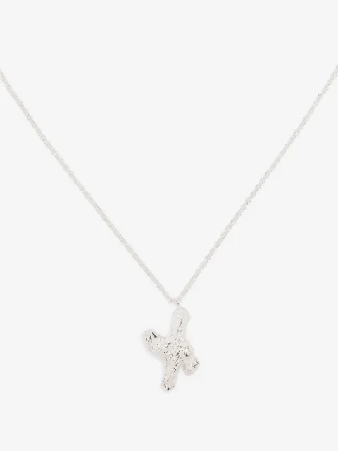 LOVENESS LEE X alphabet pendant necklace