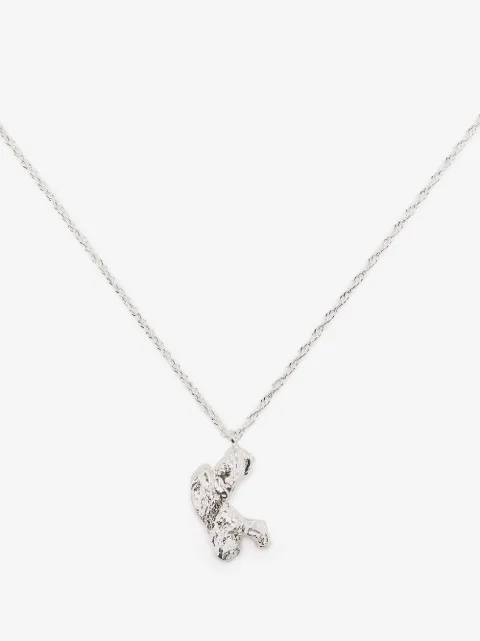 LOVENESS LEE K alphabet-charm necklace