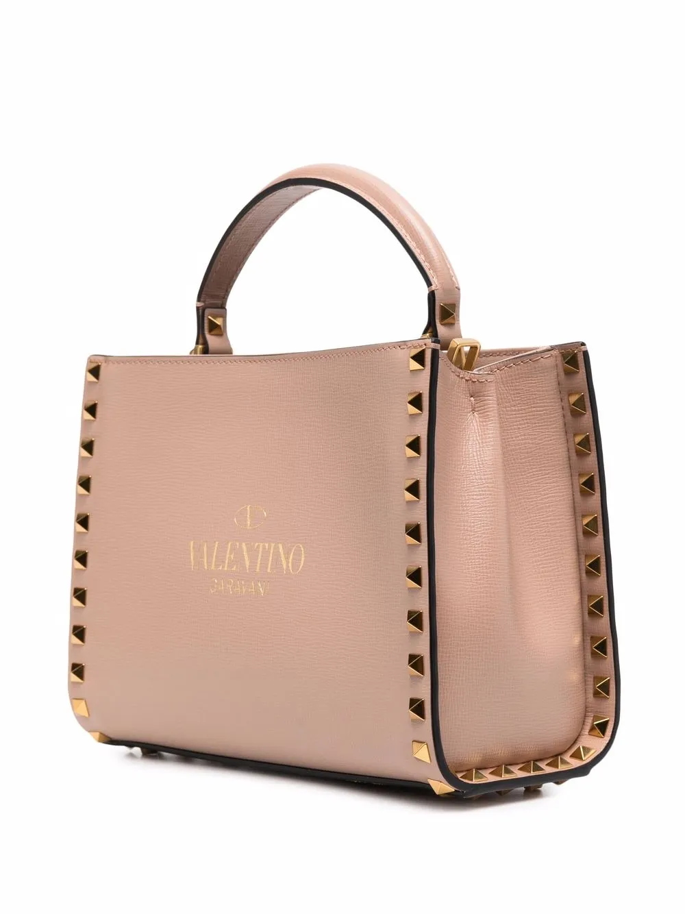 фото Valentino garavani сумка-тоут размера мини с декором rockstud