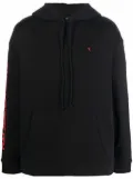 Raf Simons synchronicity print hoodie - Black