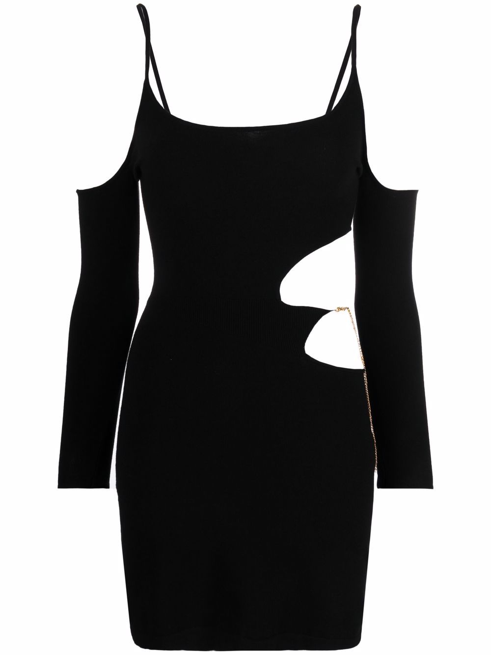 Shop Seen Users cut-out fitted dress with Express Delivery - FARFETCH