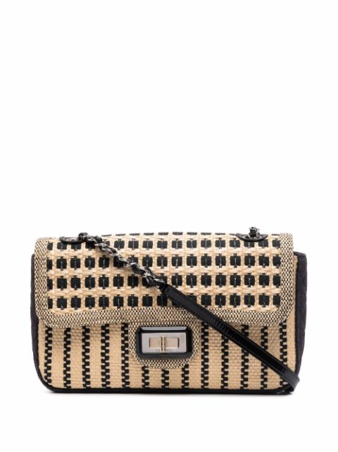 CHANEL 2011 raffia shoulder bag Women