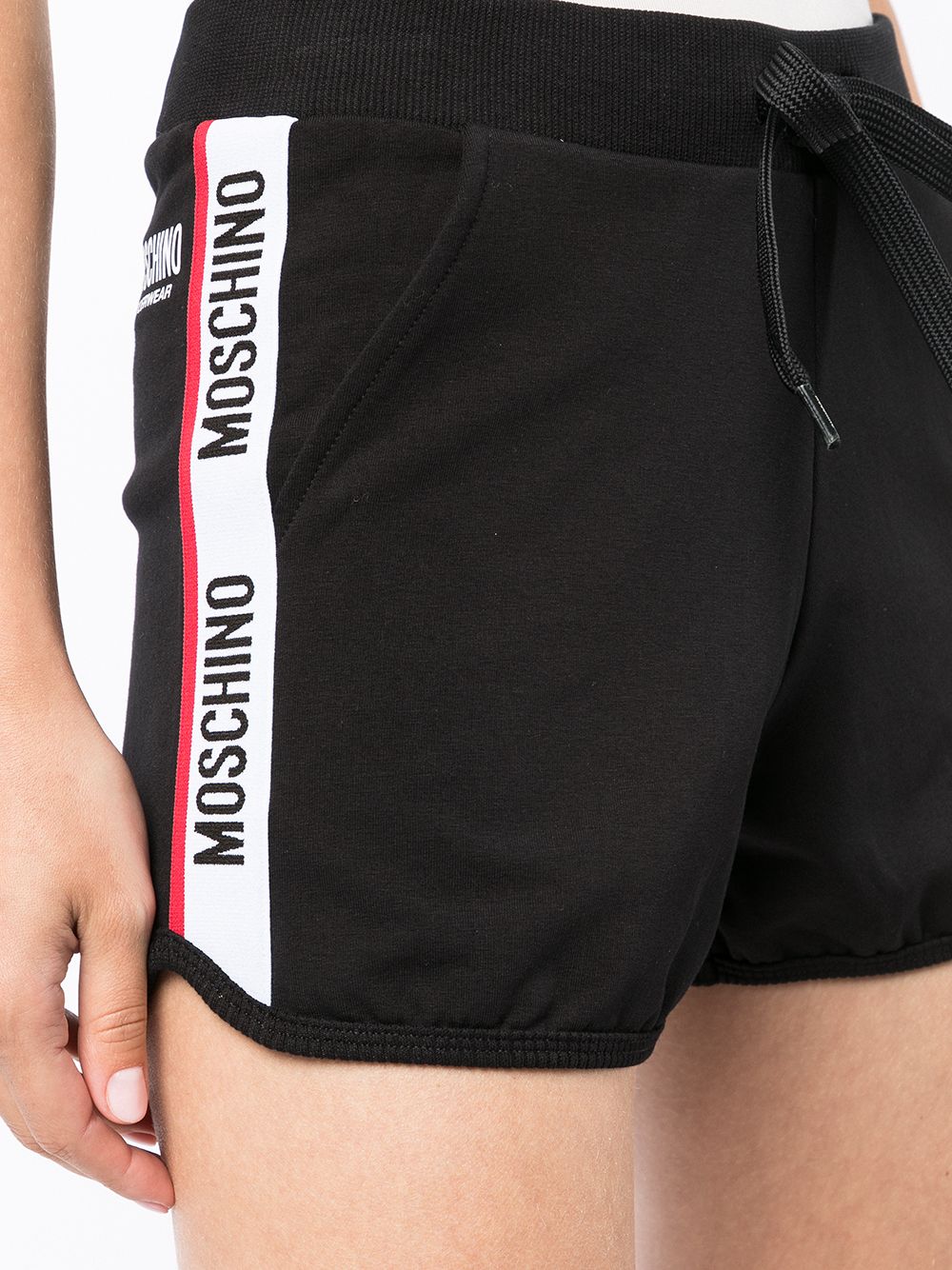 фото Moschino спортивные шорты с логотипом