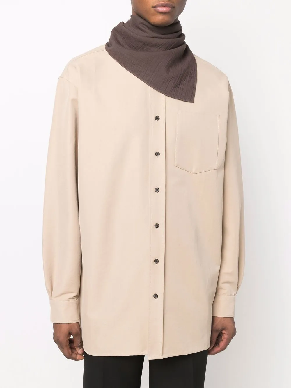 фото Jil sander легкий шарф