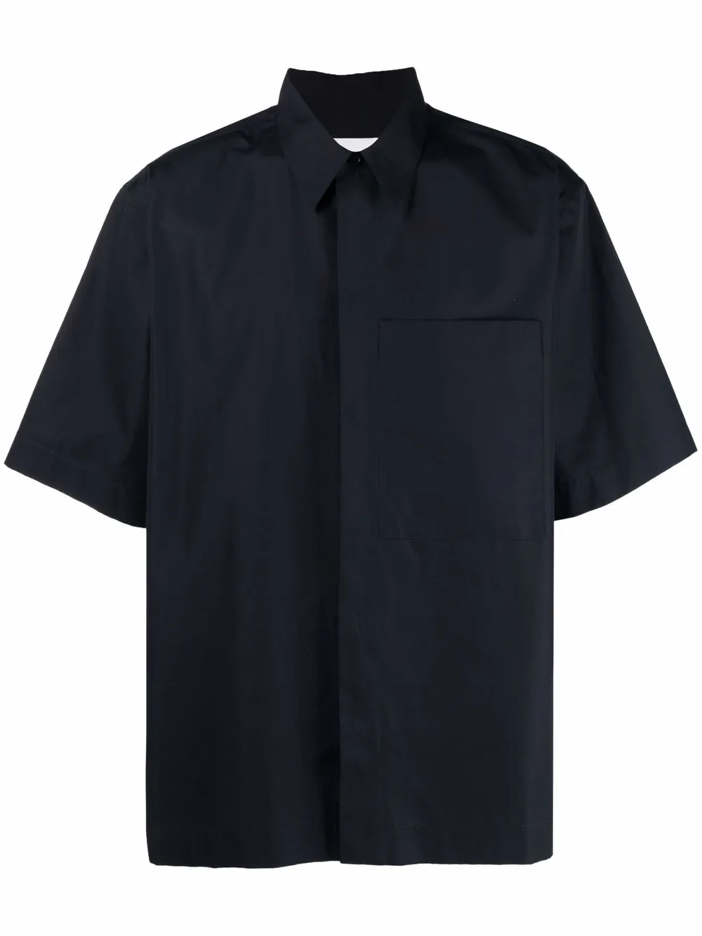 

Jil Sander camisa manga corta - Azul