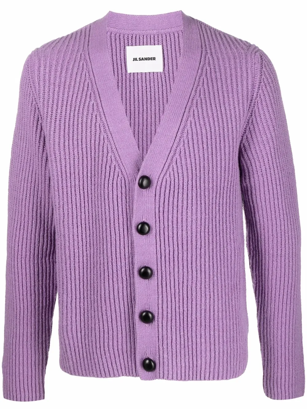 Jil Sander Chunky Ribbed Knit Cardigan - Farfetch