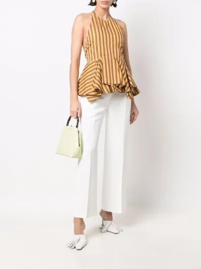 cropped flared trousers | Jil Sander 