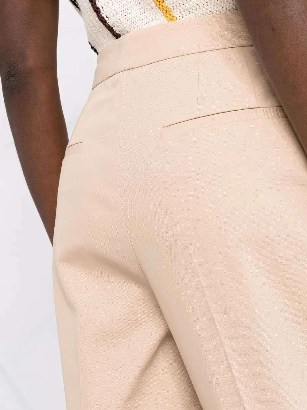  Jil Sander Hose Mit Hohem Bund   Nude 