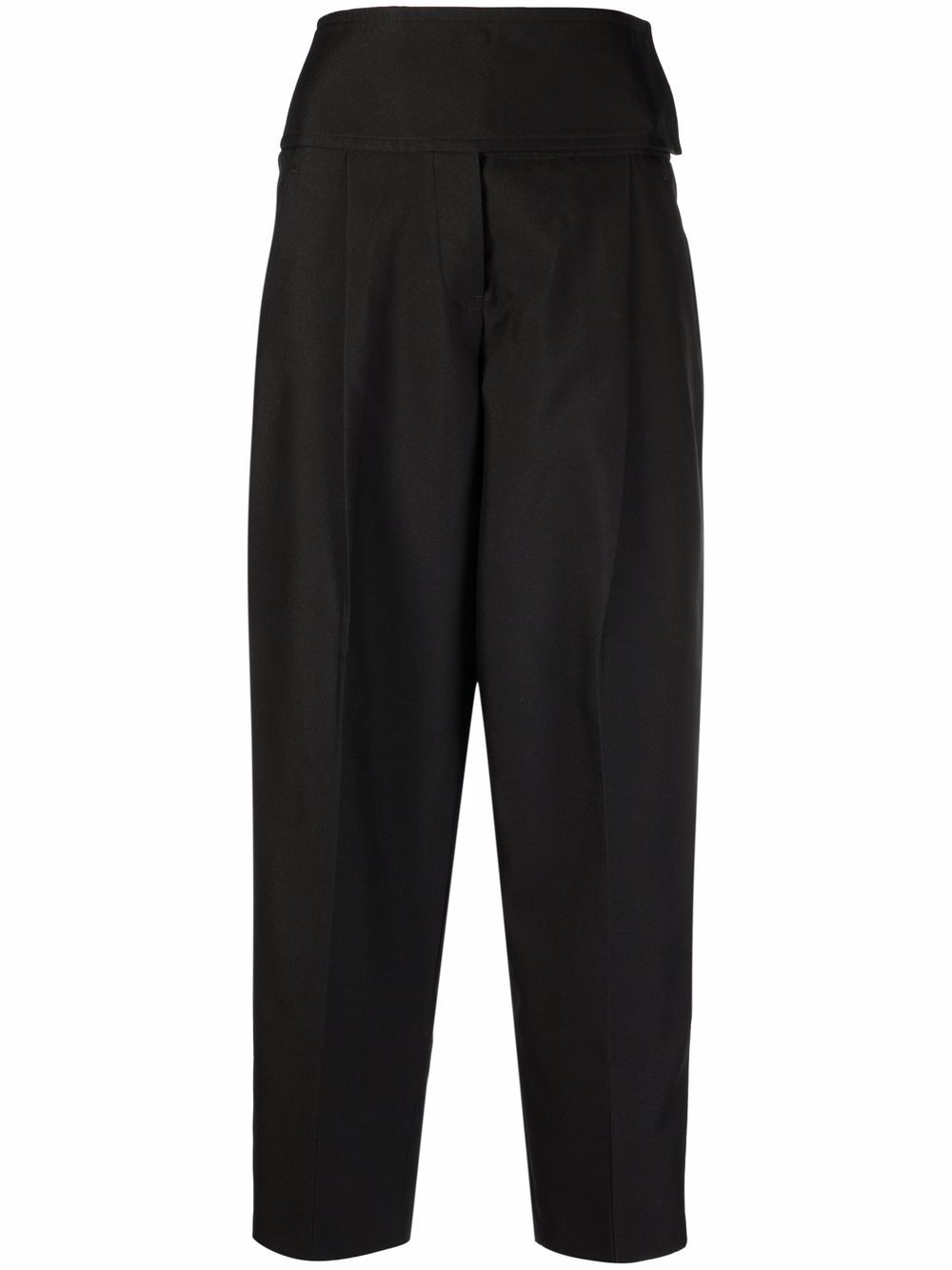 

Jil Sander pantalones capri rectos - Negro