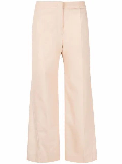 Jil Sander straight-leg cotton trousers