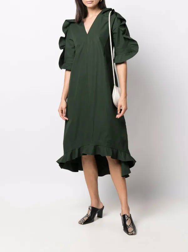oversized midi dress