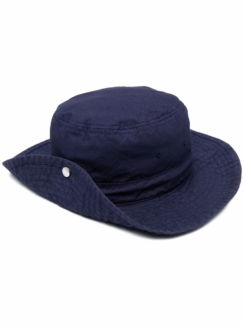 

Jil Sander gorro de pescador con parche del logo - Azul