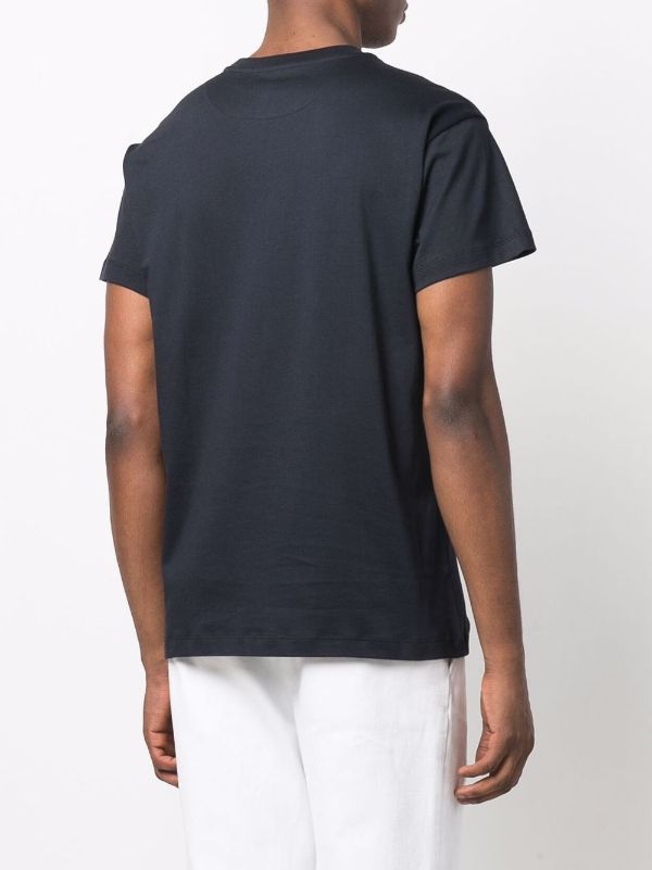 Jil Sander zip-detail crew-neck Wool T-shirt - Farfetch