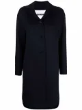 Jil Sander button-front coat - Blue