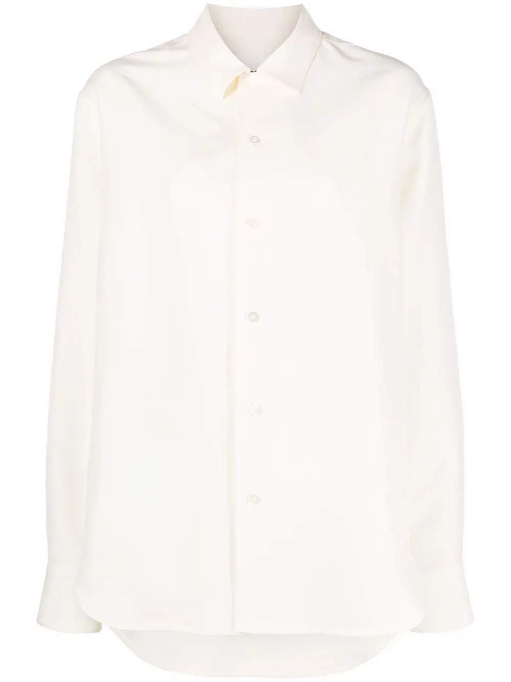 фото Jil sander рубашка с тигровым принтом