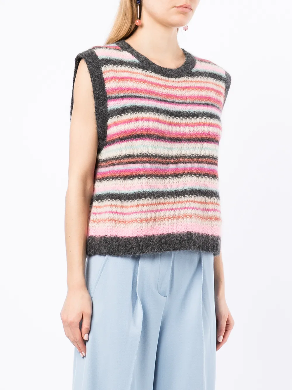 фото Stella nova топ hallie в полоску